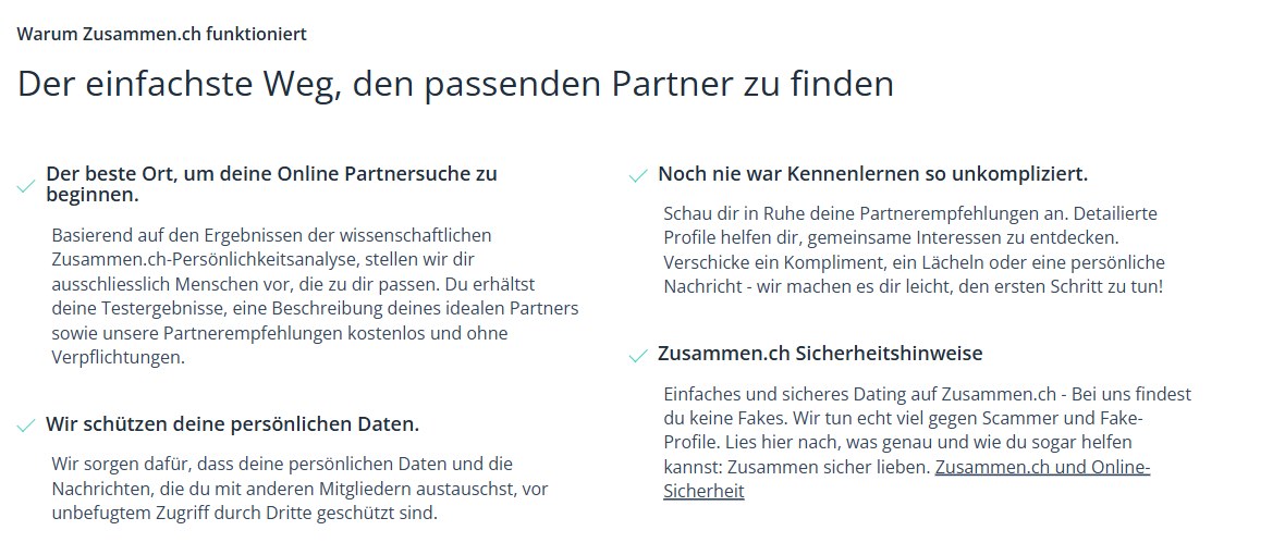 Abschnitt Warum Zusammen.ch funktioniert auf zusammen.ch